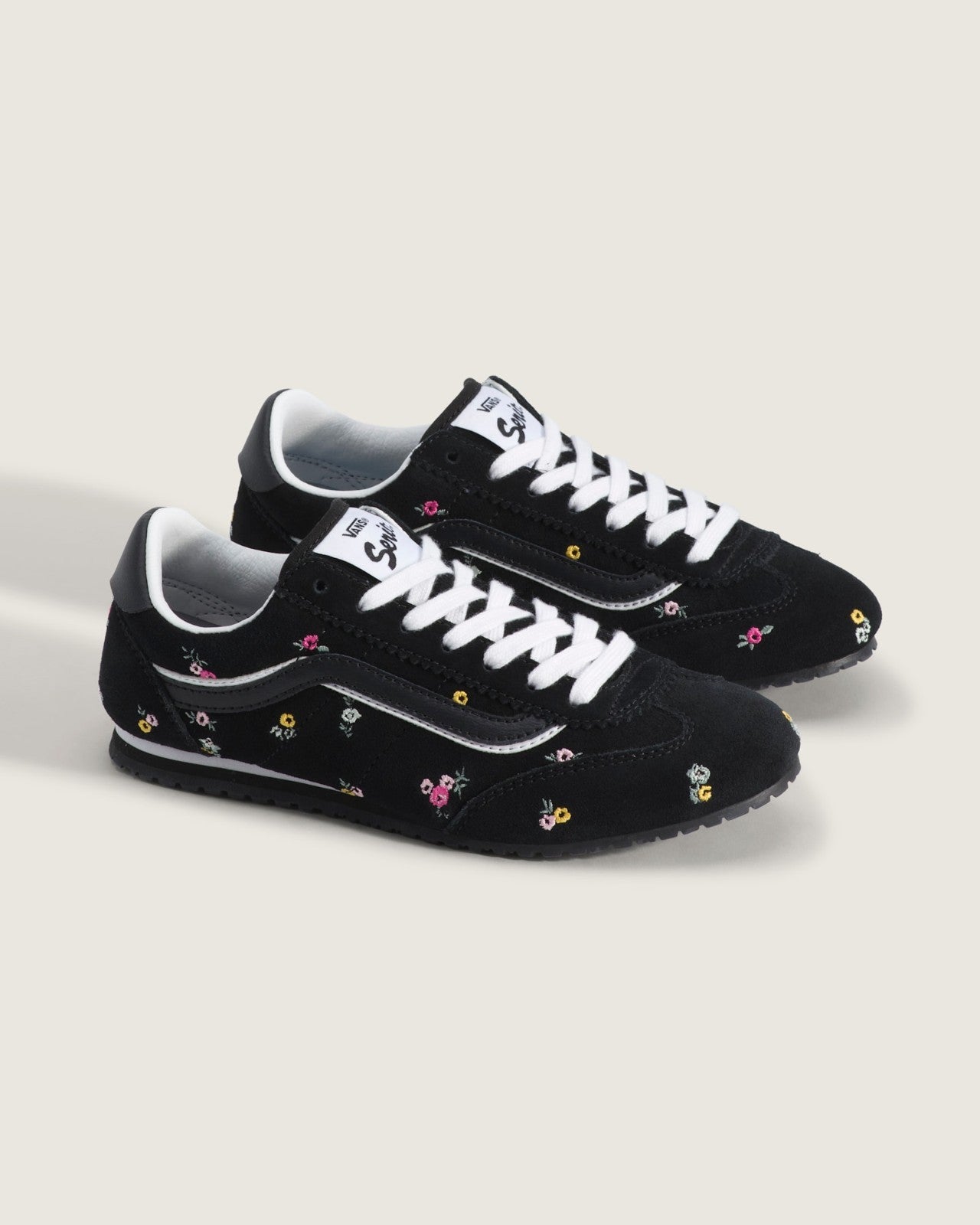VN001133B9P Vans Super LowPro Floral "Black/Pink" (Unisex)