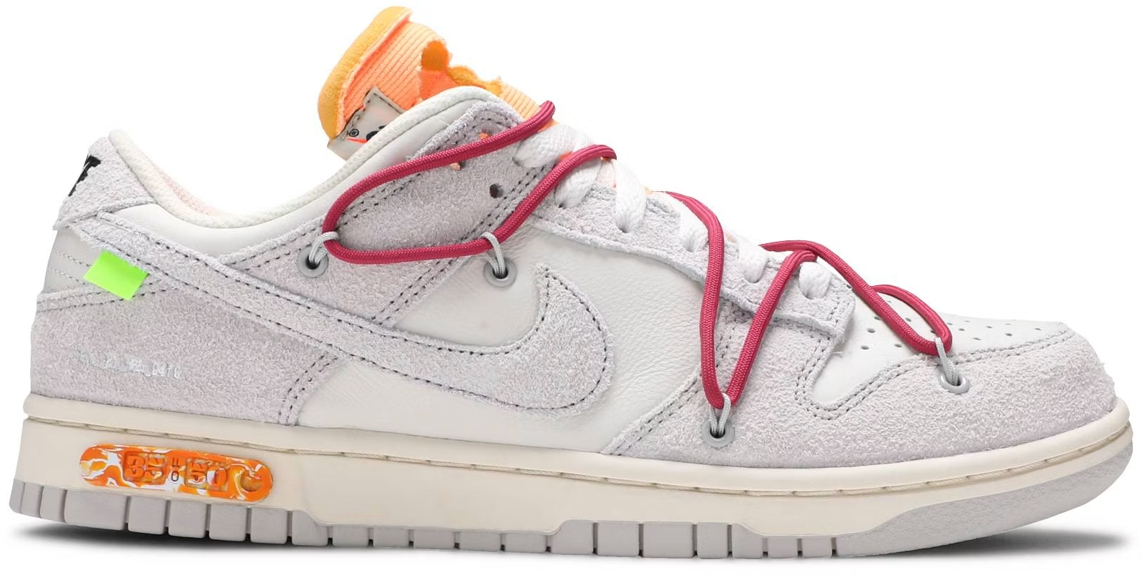 DJ0950-114 Off-White à Nike Dunk Low 1 of 50 "Lot.35" (Men's)