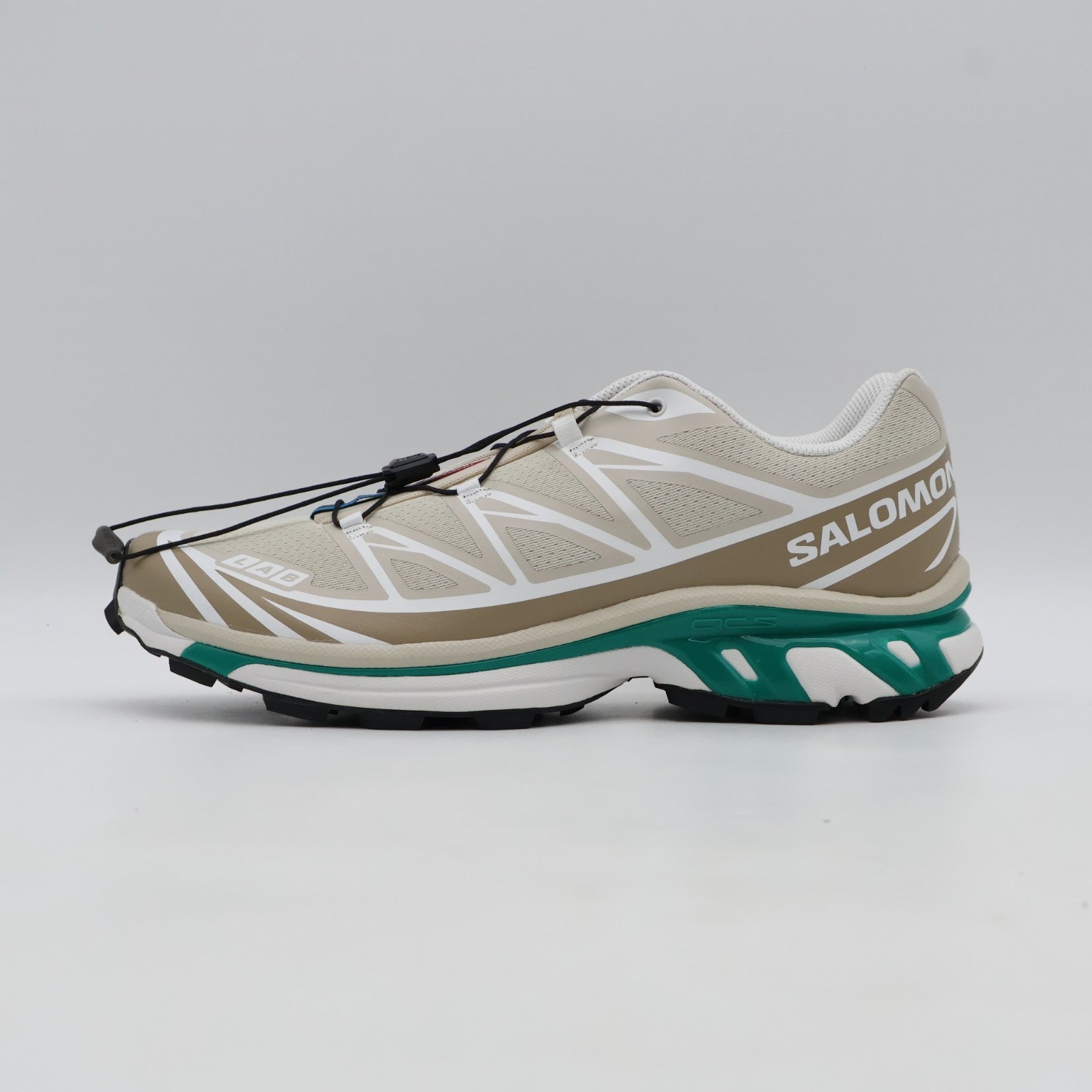 L47864300 Salomon XT-6 Rainy Day Chinchilla Dynasty Green (Men's)