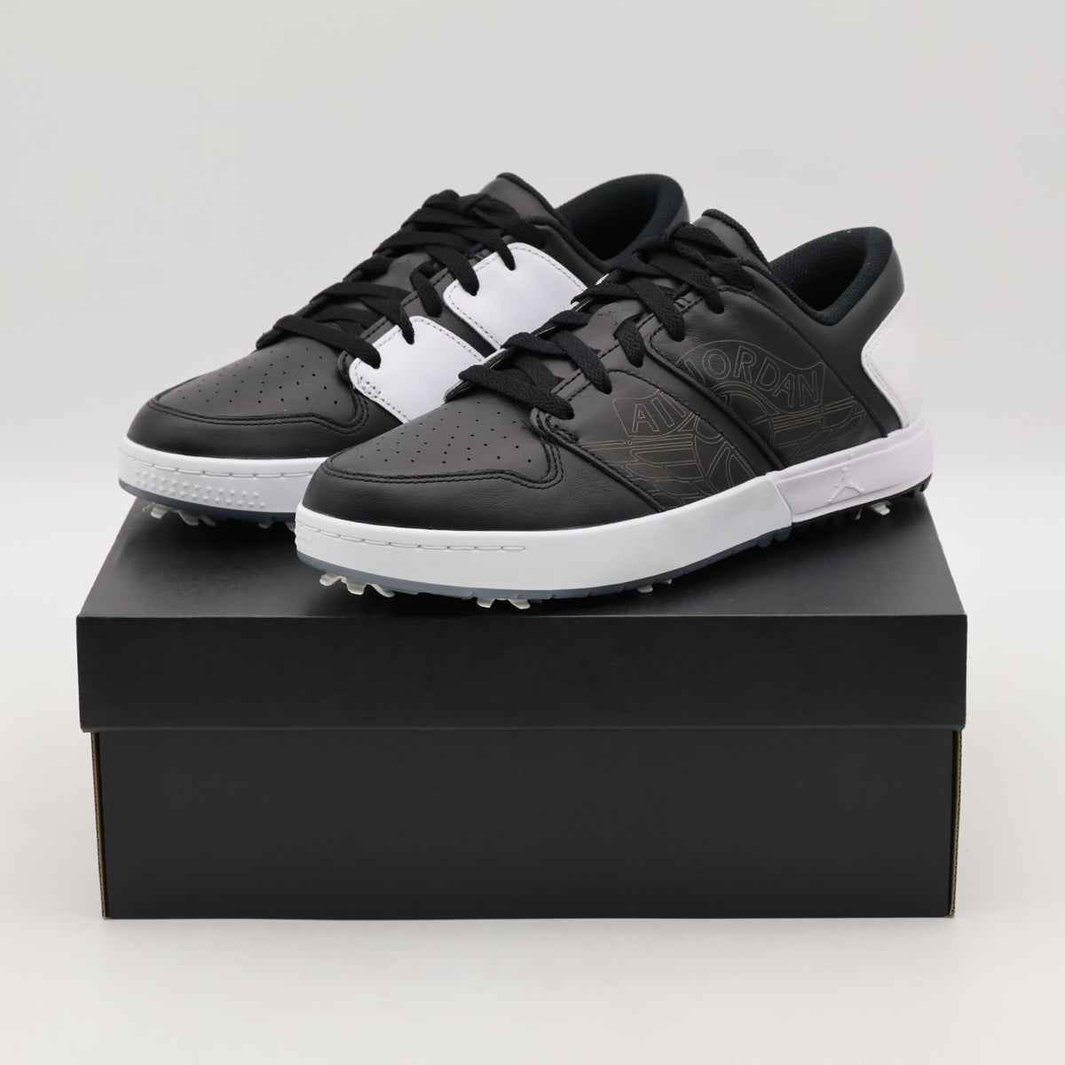 FZ4153-003 Nike Air Jordan Nu Retro 1 Low Golf Black White (Men's)