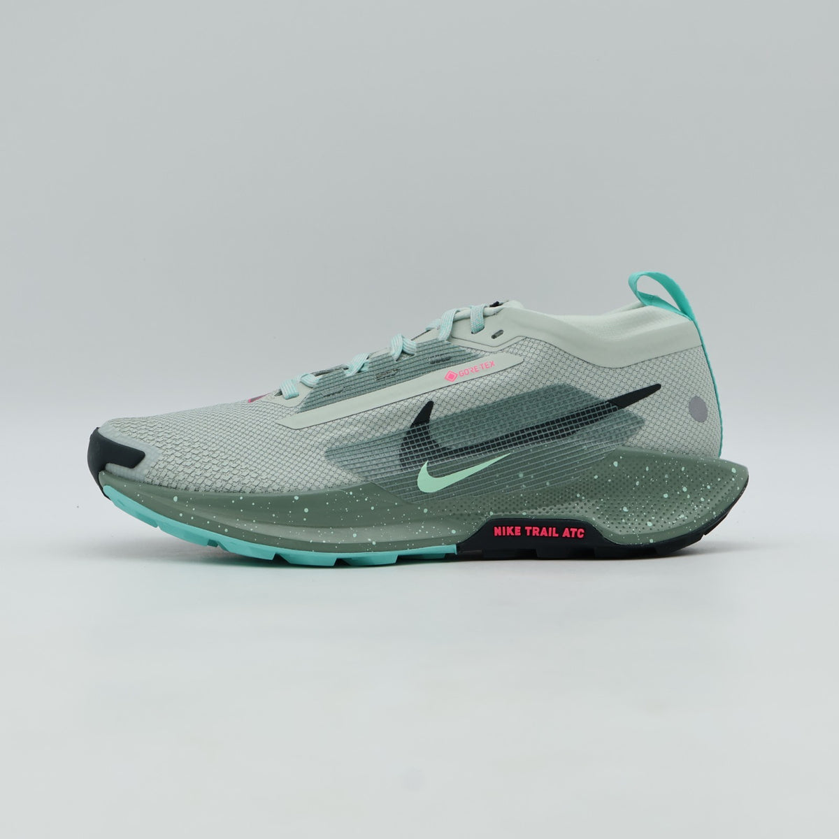 FQ0908-013 Nike Pegasus Trail 5 GORE-TEX Light Silver Clay Green Mint Foam (Men'