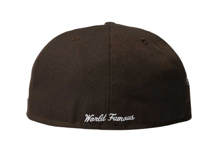 Supreme No Comp Box Logo New Era Brown
