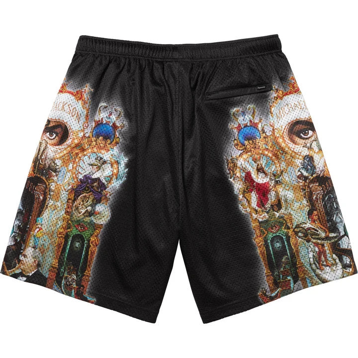 Supreme Michael Jackson Dangerous Mesh Short Black