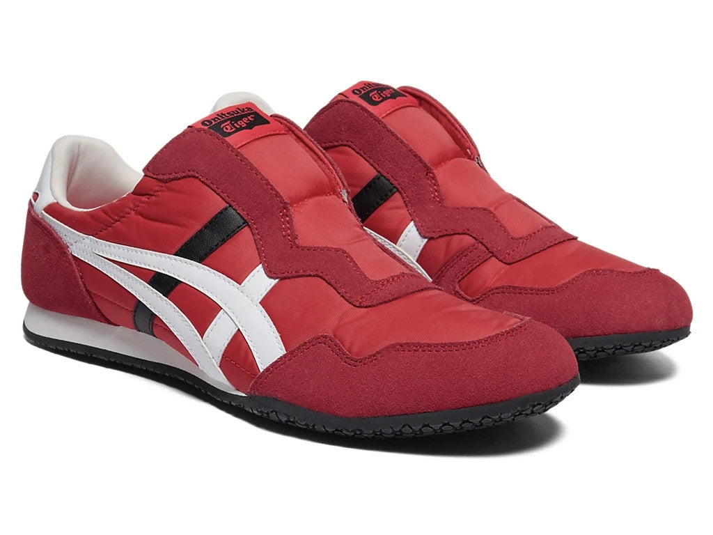 1183C615-600 Onitsuka Tiger Serrano Slip-On Classic Red/White (Men's)