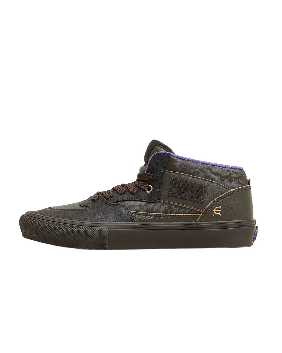 SNDN-SNKR-10892 Evisen Skateboards à Vans Skate Half Cab "Deep Mahogany" (Men's)