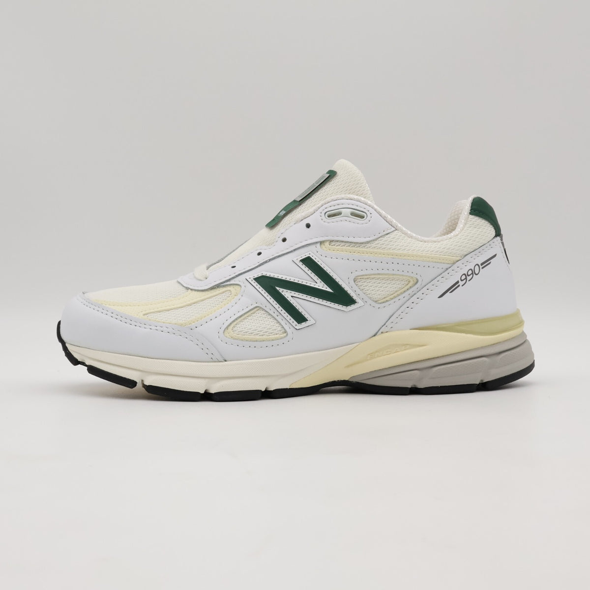 U990TC4 New Balance 990V4 White Green Made in USA (Men's)
