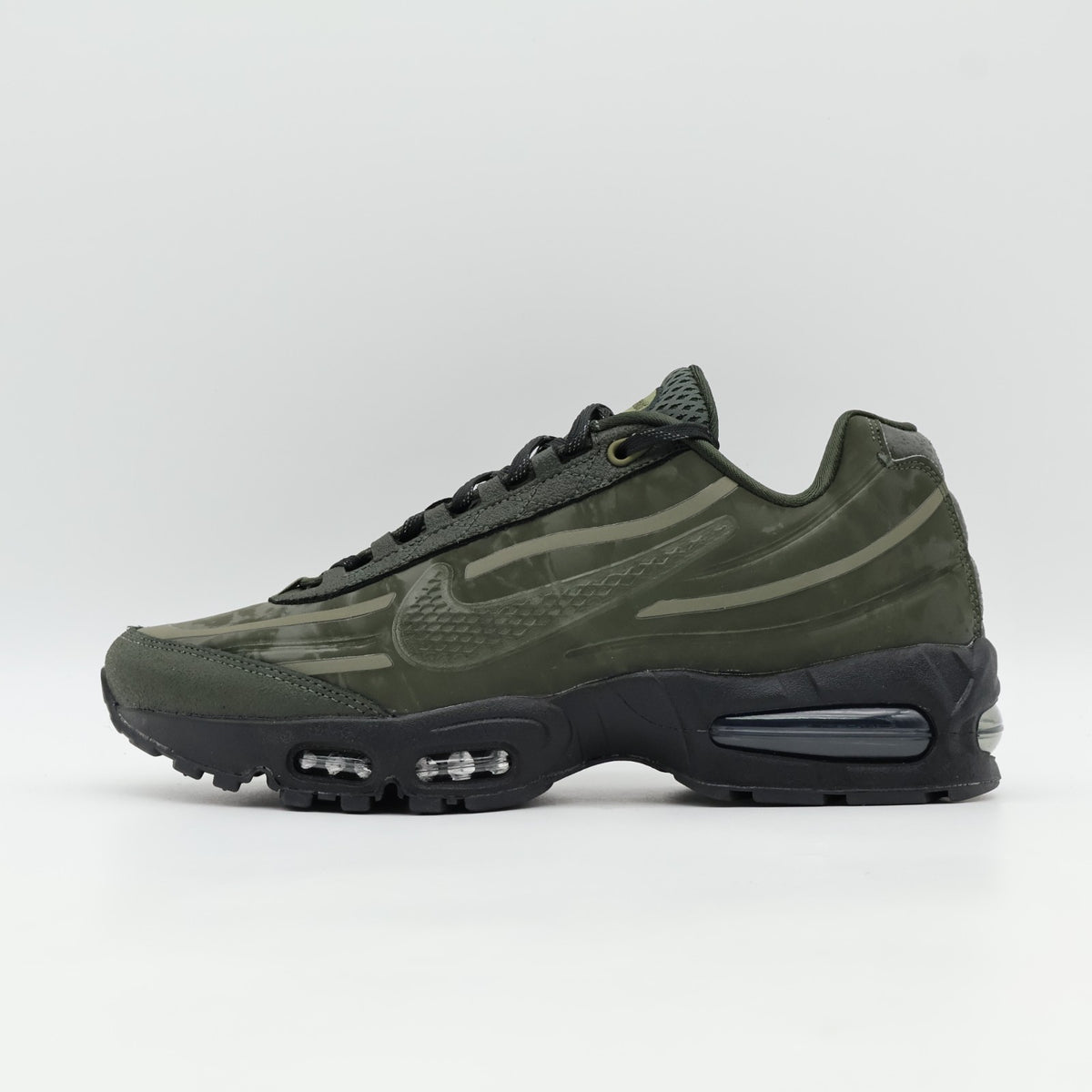 HQ0263-300 Worksout Nike Air Max 95 Big Bubble Uniform Medium Olive (Men's)