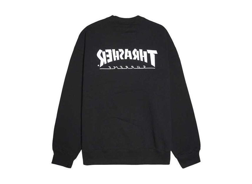 Supreme Thrasher Crewneck Black