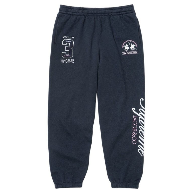 840580 Supreme x La Martina Sweatpant Navy