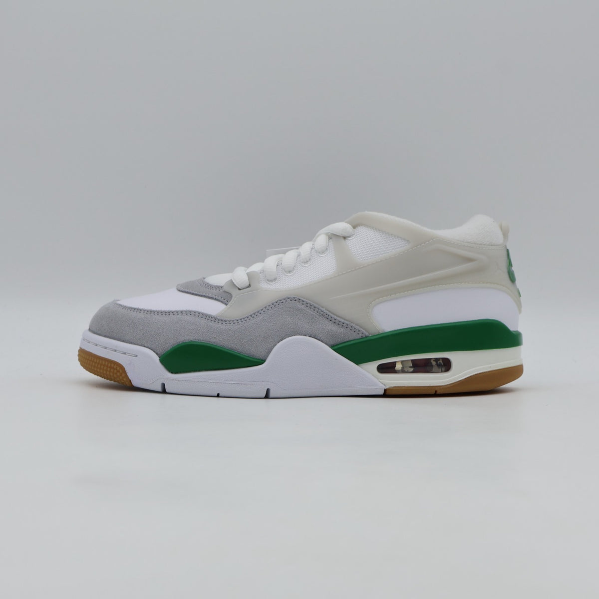 FQ7939-103 Nike Air Jordan 4 RM White Neutral Grey Wolf Grey Pine Green (Men's)