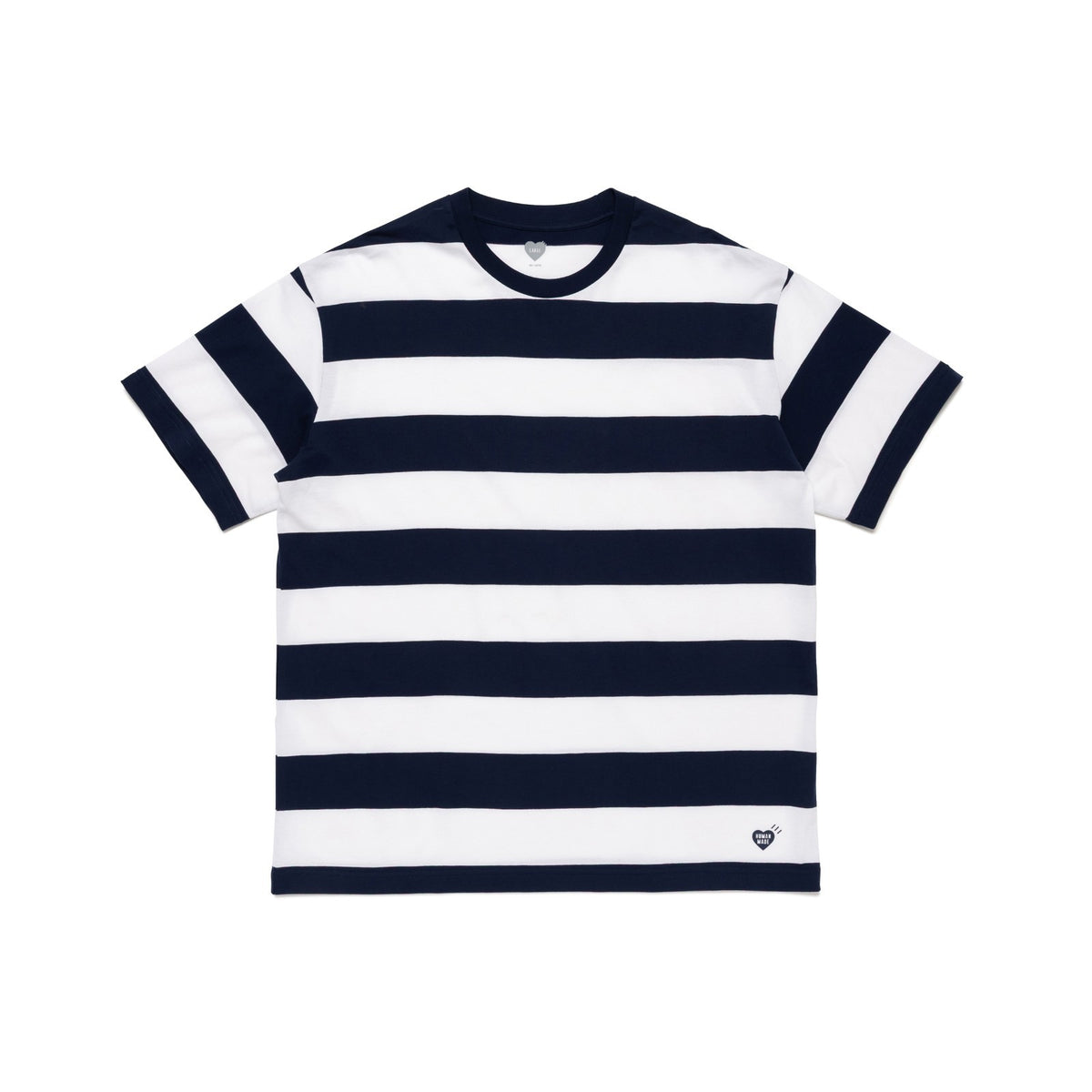 HUMAN MADE Striped Pack T-Shirt Navy