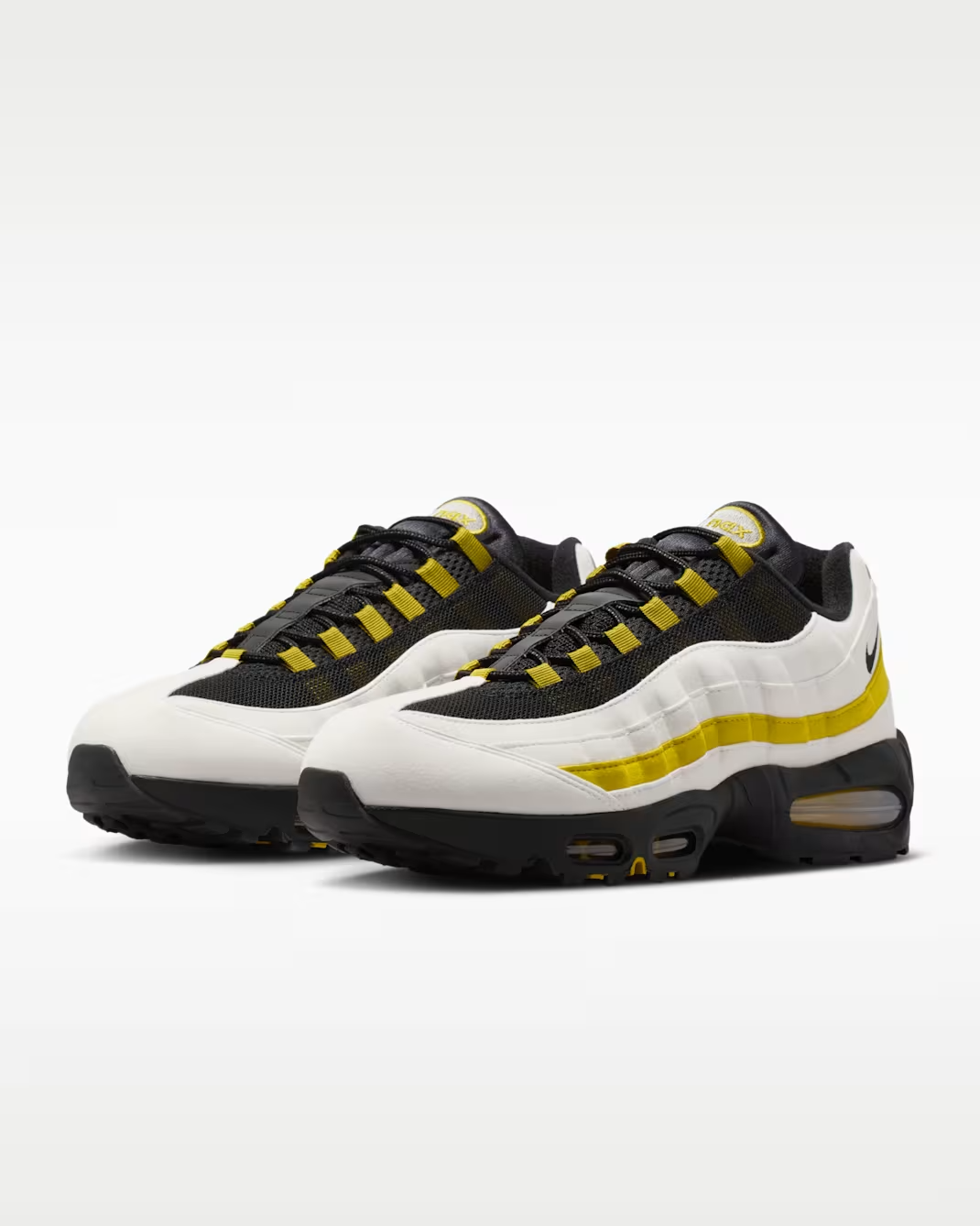 HM4740-102 Nike Air Max 95 OG Big Bubble White Saffron Quartz Black (Men's)