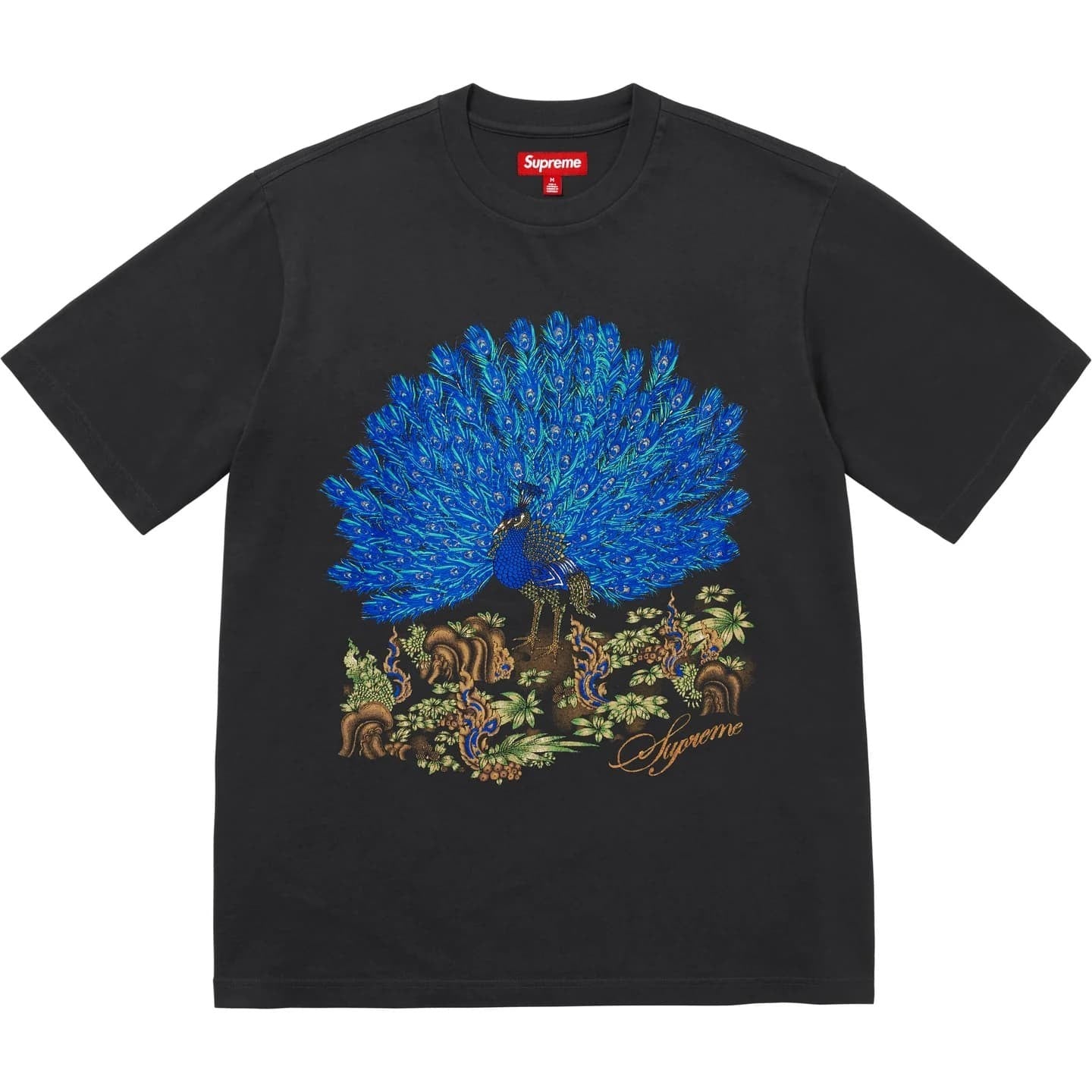 Supreme Peacock S/S Top Black
