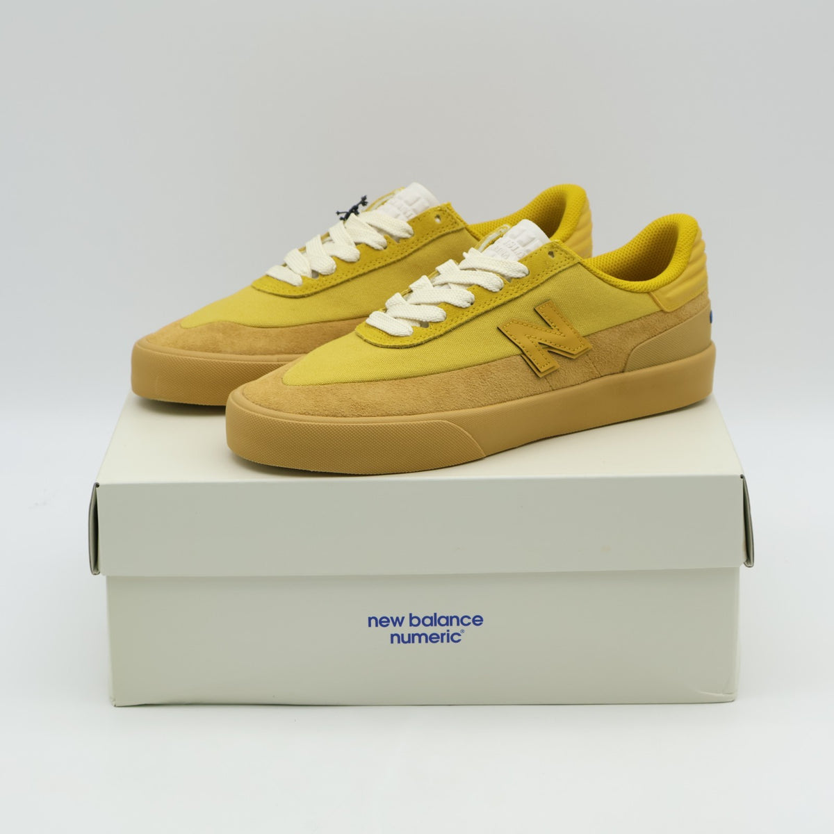 NM272STO Stone Island Marina New Balance Numeric 272 Ochre (Men's)