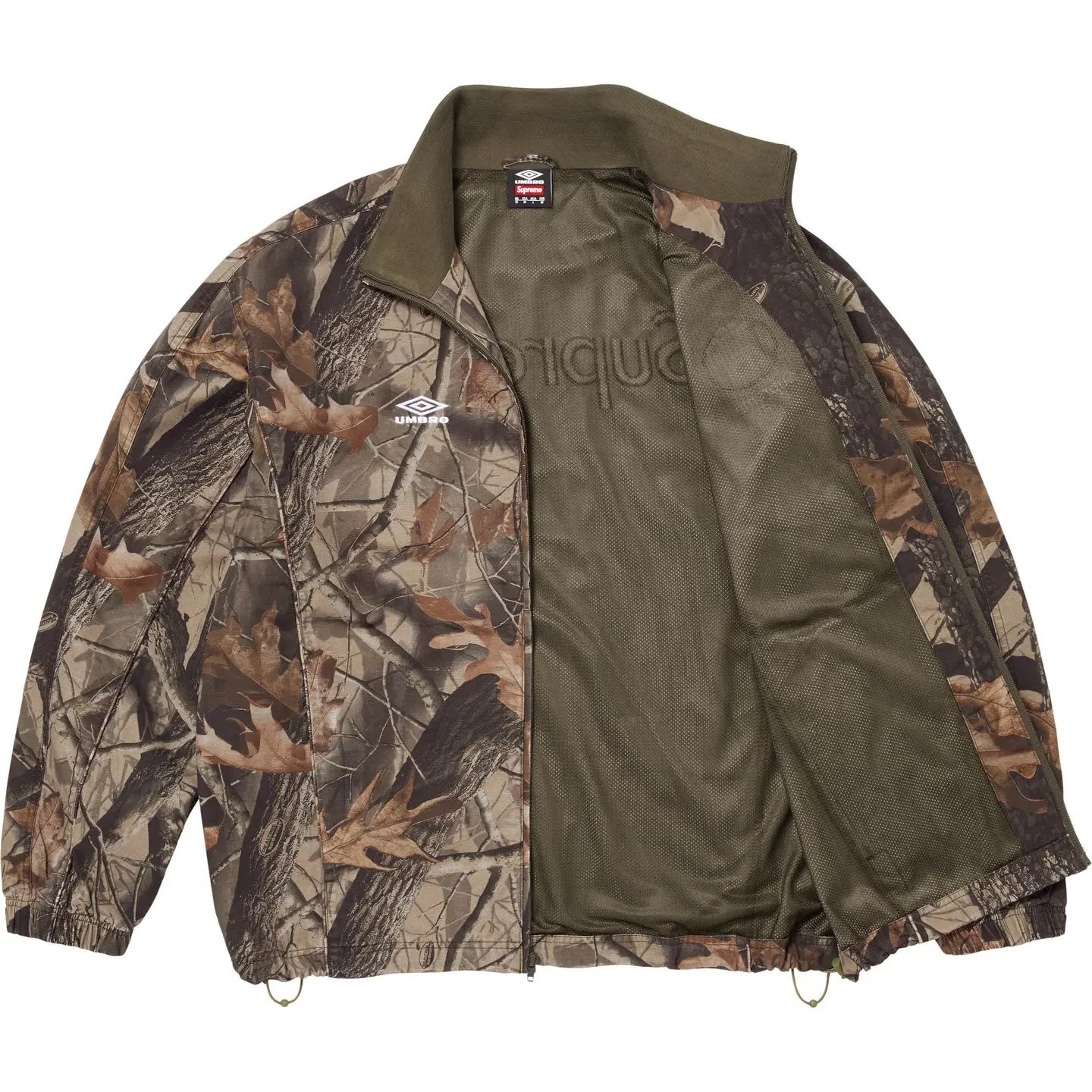 Supreme Umbro Cotton Ripstop Track Jacket (26SS) Realtree Hardwoods Camo