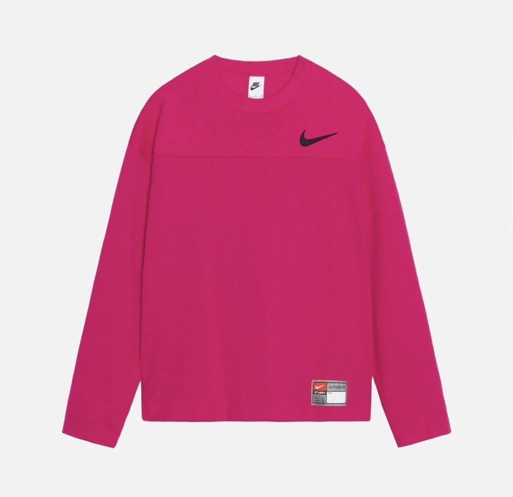 Nike Stussy Long Sleeve Top Pink