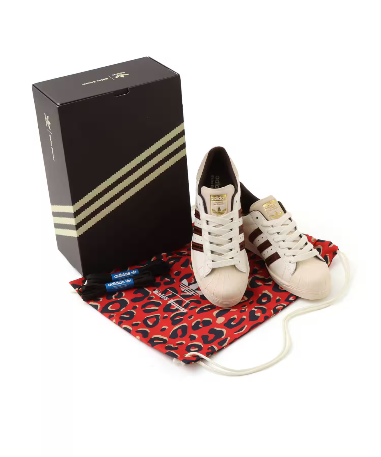 KH8797 Wales Bonner adidas Originals Superstar Wonder White Fox Brown (Men's)