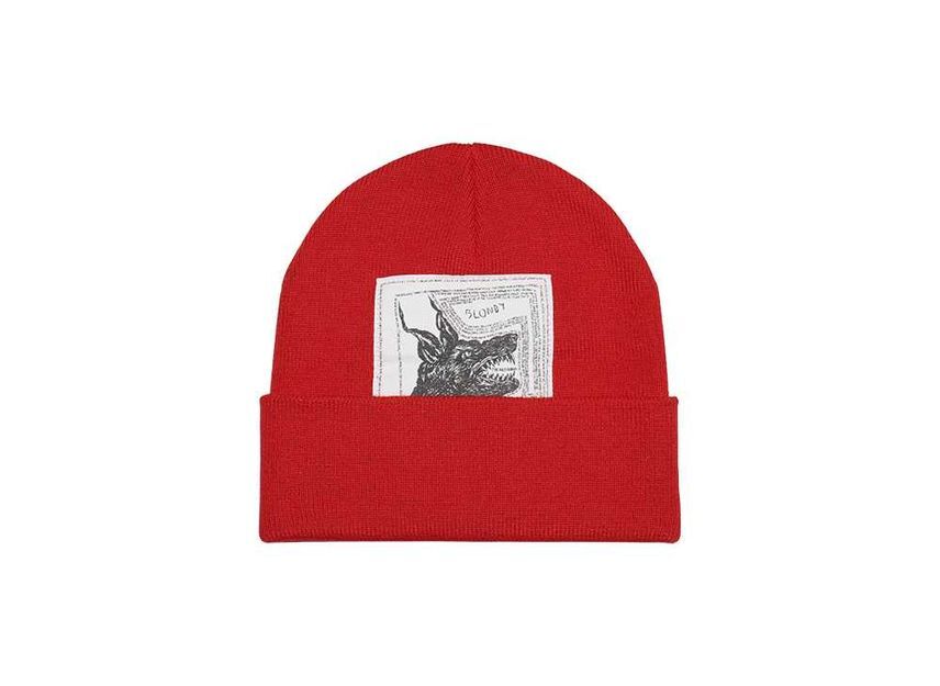 Supreme x The North Face Beanie Red