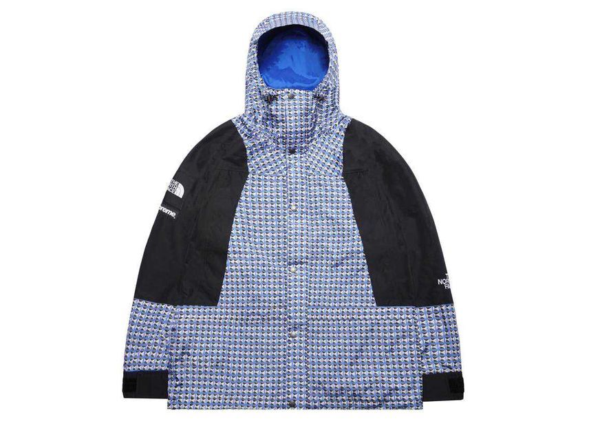 Supreme The North Face Studded Mountain Light Jacket Royal