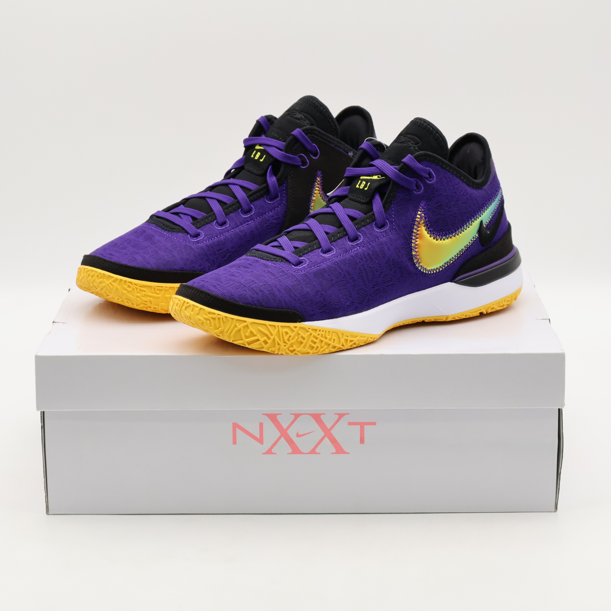 DR8788-500 Nike LeBron NXXT Gen Lakers (Men's)