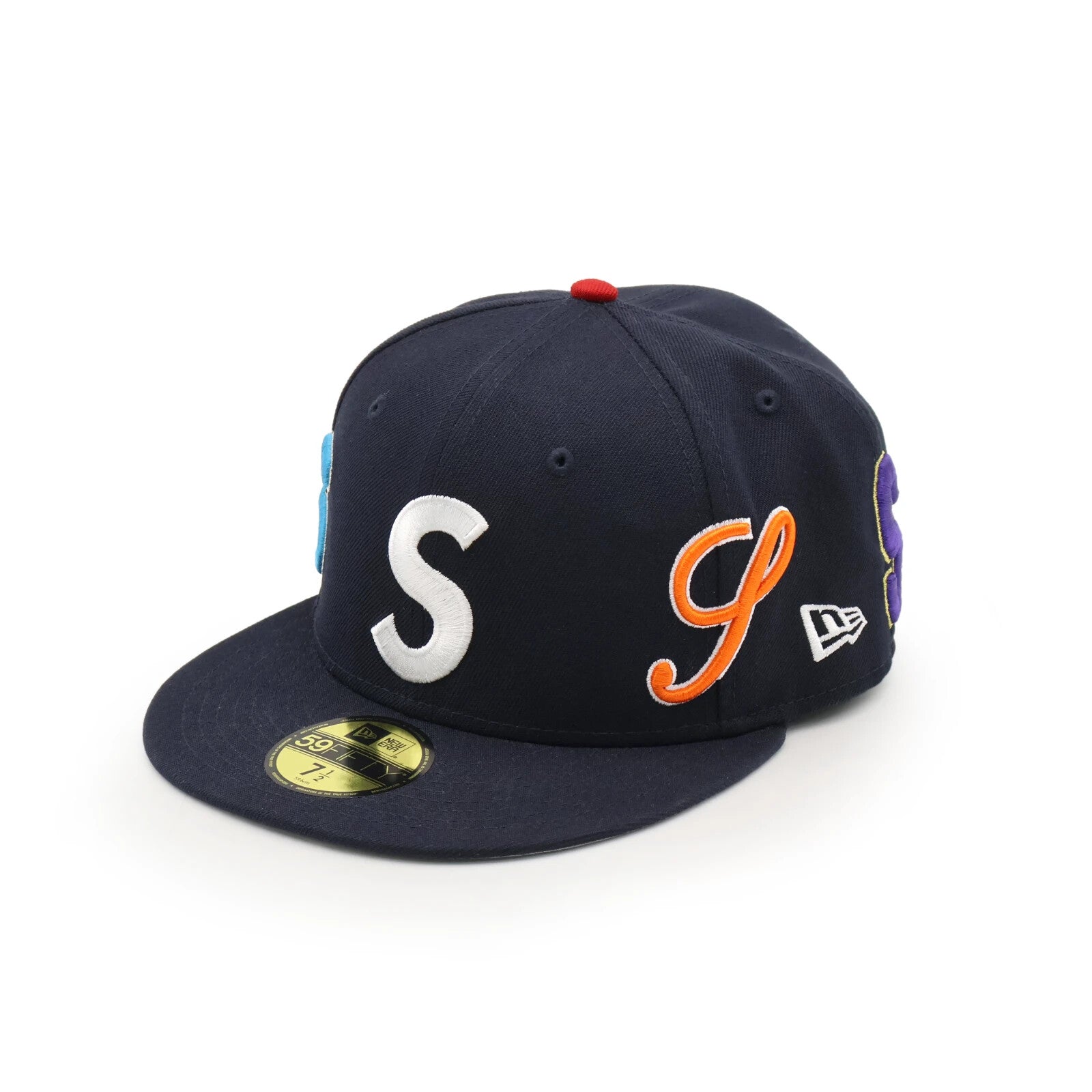 Supreme Multi S Logo New Era Navy