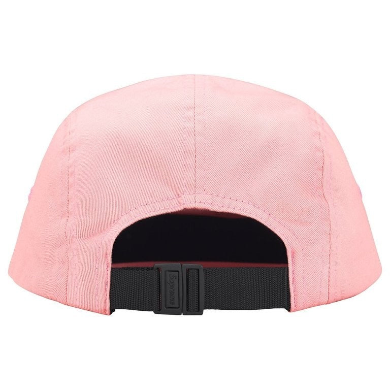 Supreme Rhinestone Label Camp Cap Pink
