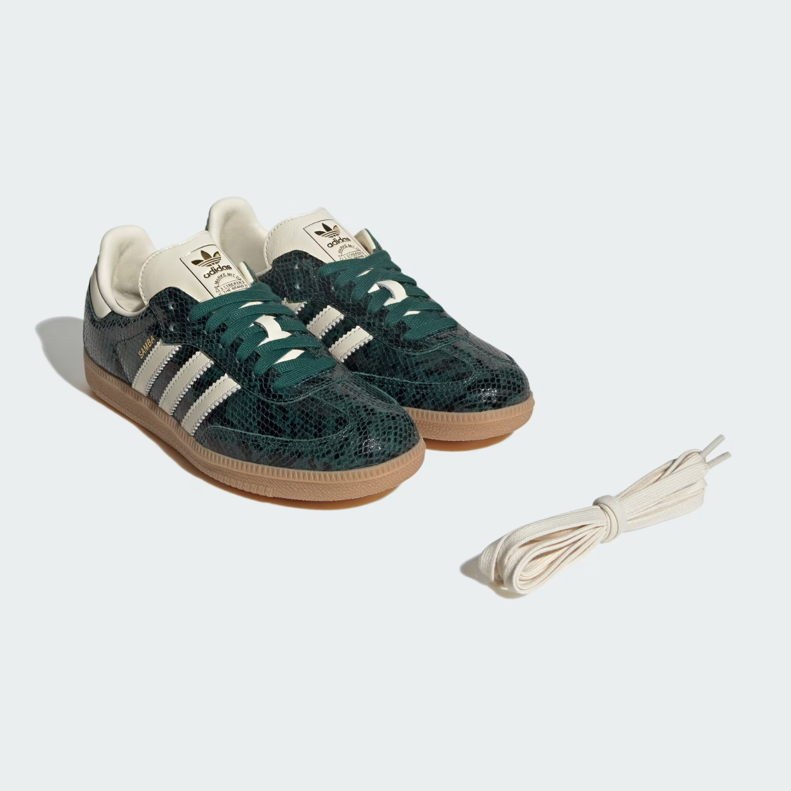 JR8848 adidas Originals Samba OG Snakeskin Collegiate Green (Men's)