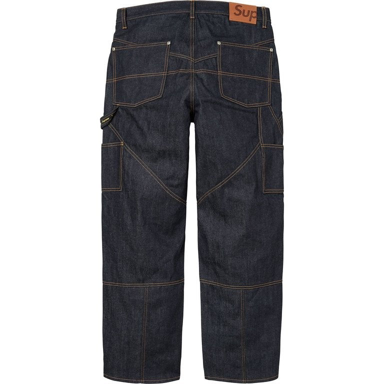 Supreme Paneled Double Knee Painter Pant Rigid Indigo