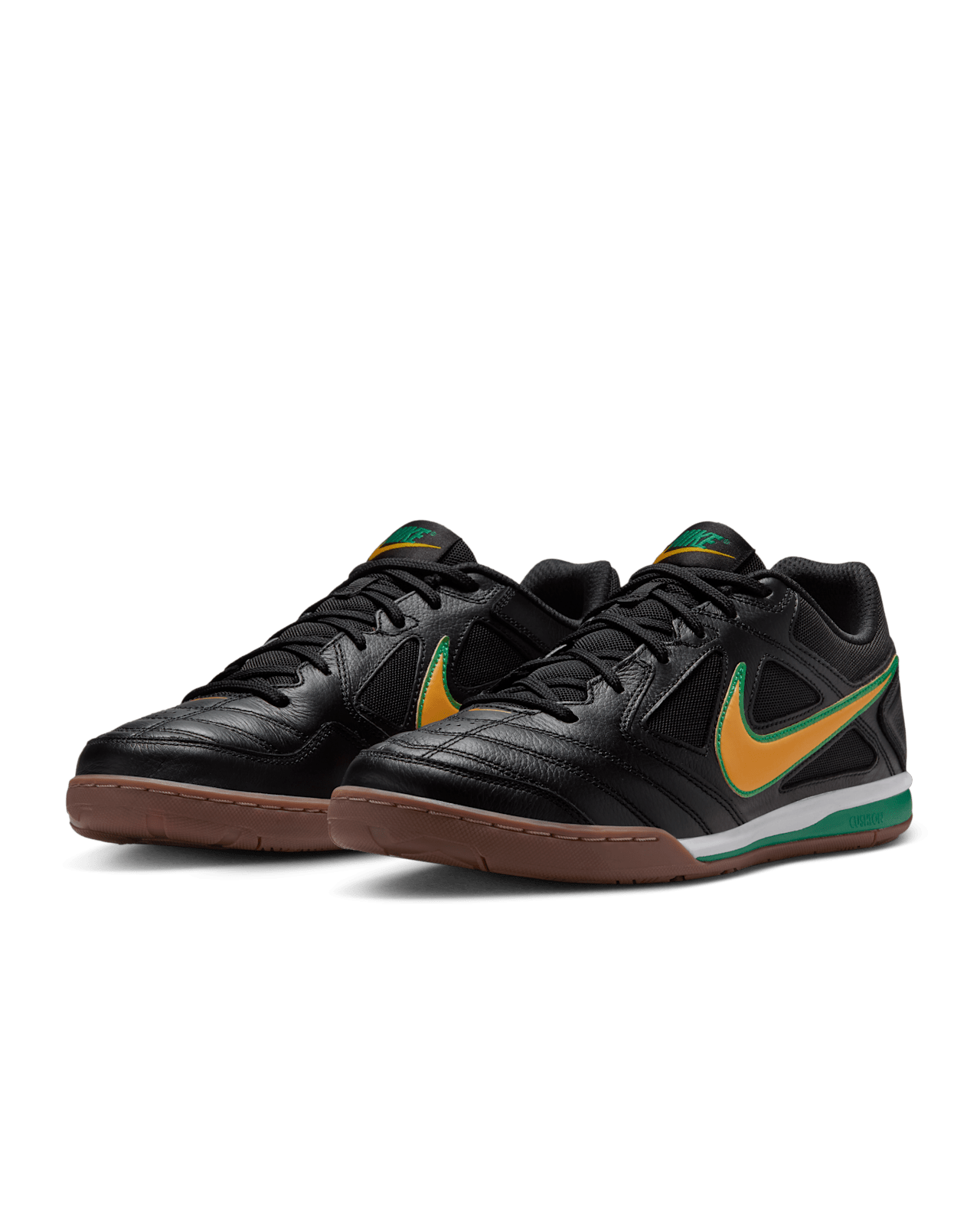 IB8509-001 Nike Gato Black Varsity Maize (Men's)