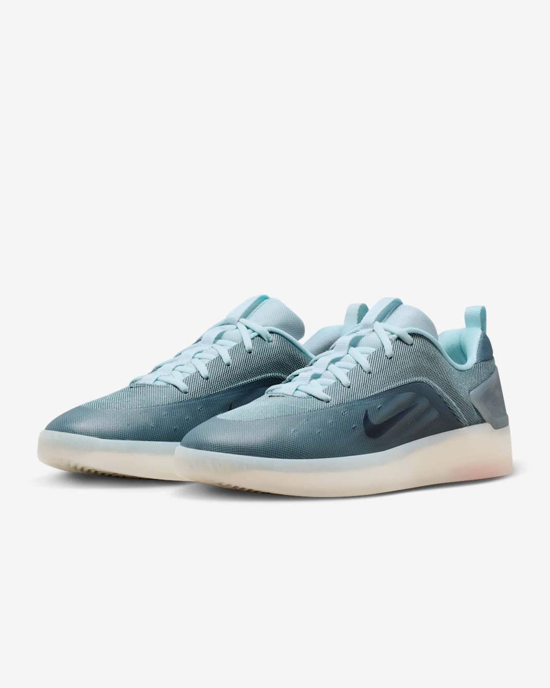FQ1273-400 Nike SB Zoom Nyjah 4 Glacier Blue Smokey Blue Sail Black (Men's)