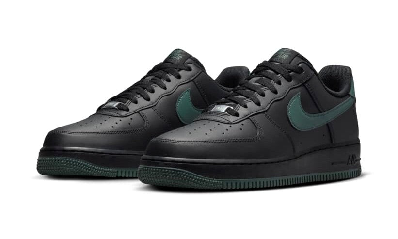 FJ4146-001 Nike Air Force 1 '07 Black Vintage Green (Men's)