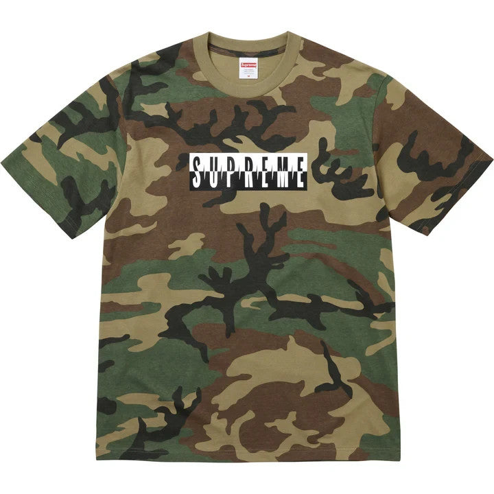 Supreme Split Tee Camo