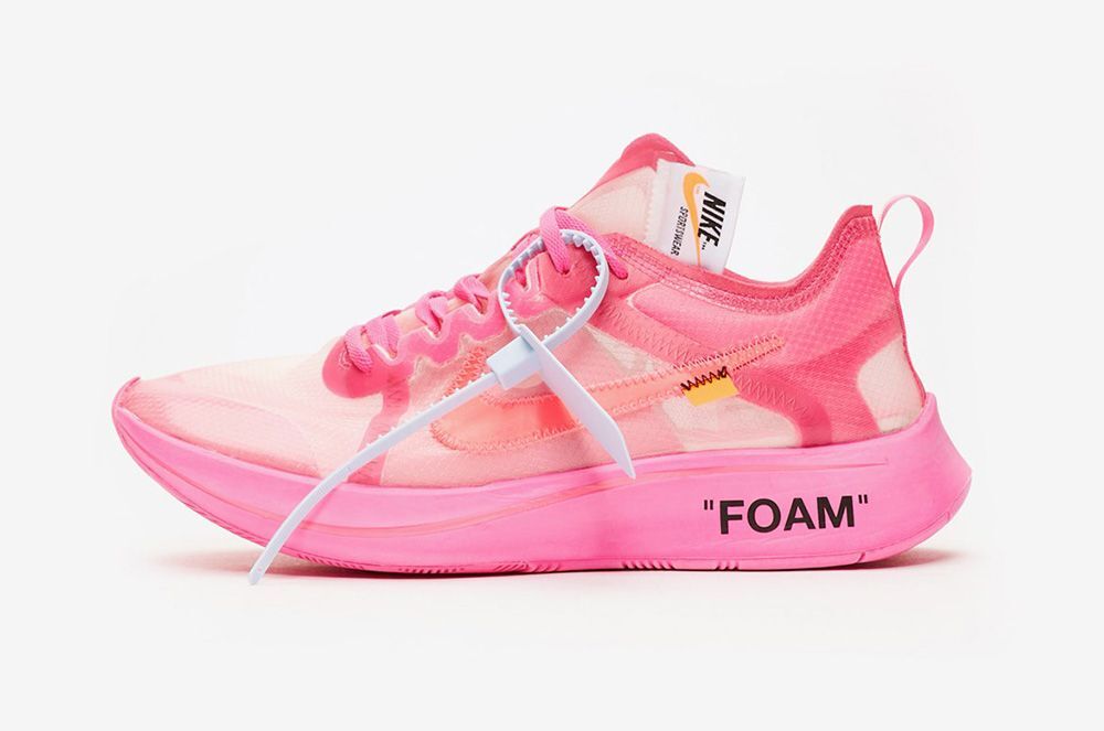 AJ4588-600 Off-White à Nike Zoom Fly Pink (Men's)