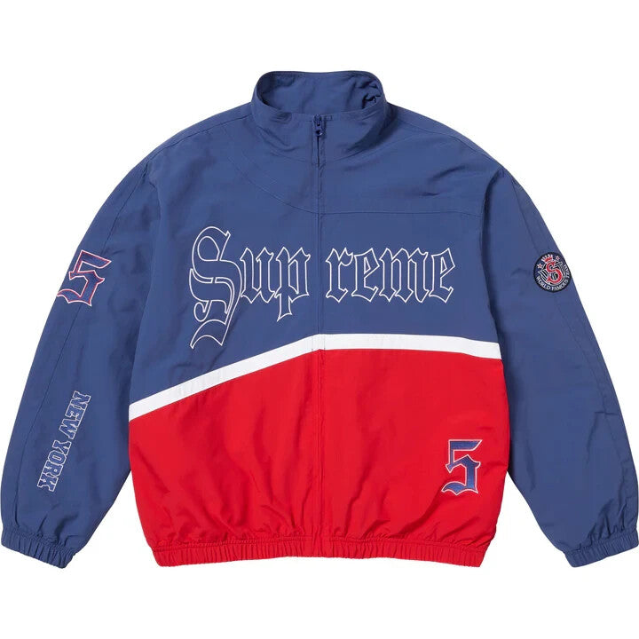 Supreme Old English Track Jacket Light Navy