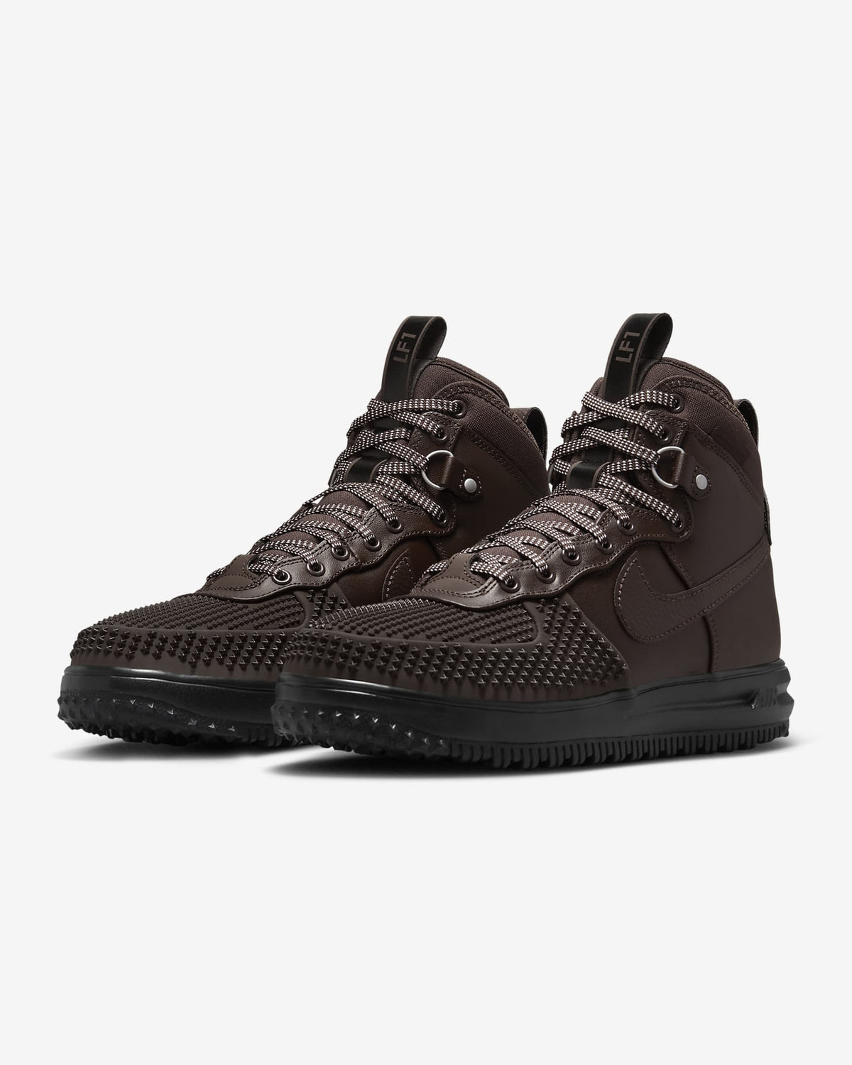 DZ5320-201 Nike Lunar Force 1 Baroque Brown Black Metallic Silver (Men's)