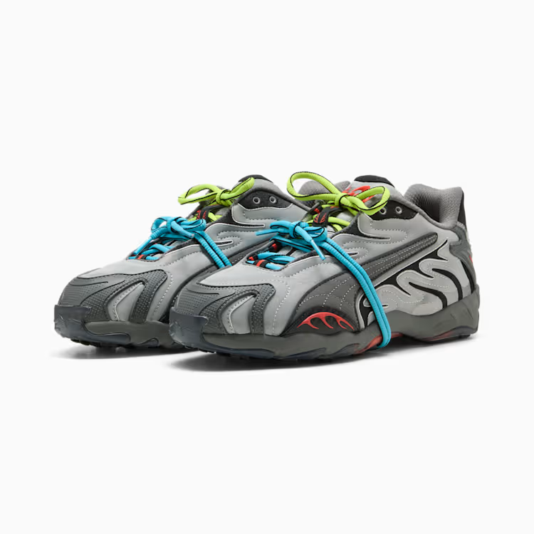 405383-01 A$AP Rocky à Puma Inhale Refle Team Silver Flat Medium Gray (Men's)