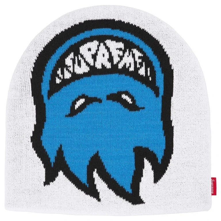 Supreme x Spitfire Beanie White