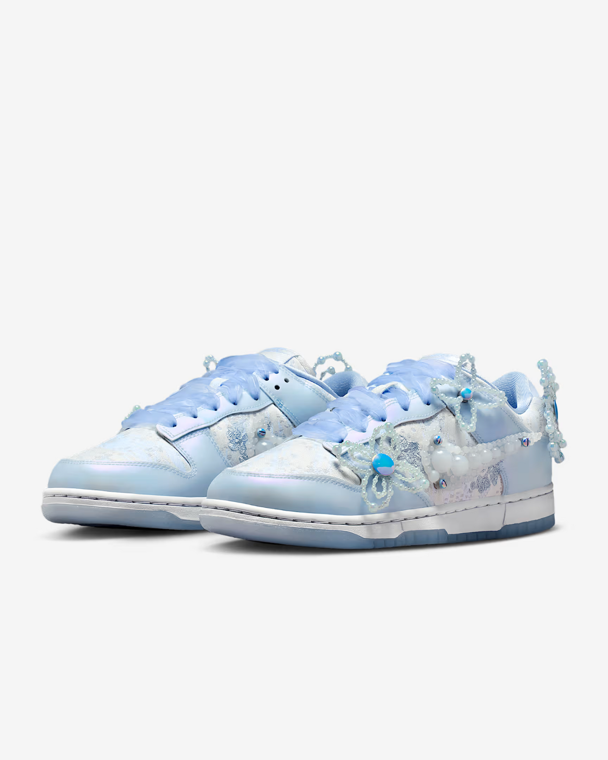 HV8575-100 Susan Fang à Nike Dunk Low Blue Tint (Women's)