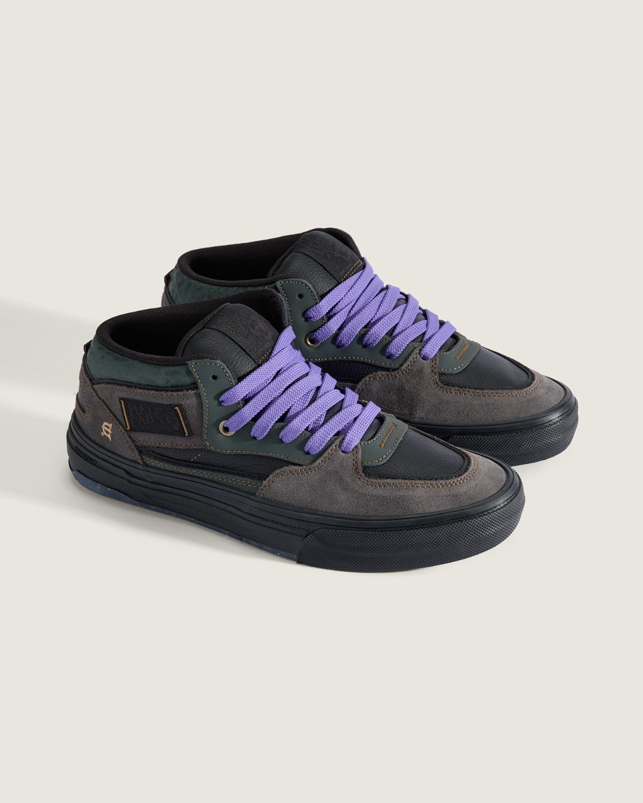 VN000D9ZEAQ Evisen Skateboards à Vans Skate Half Cab Wafflecup "Black/After Dark