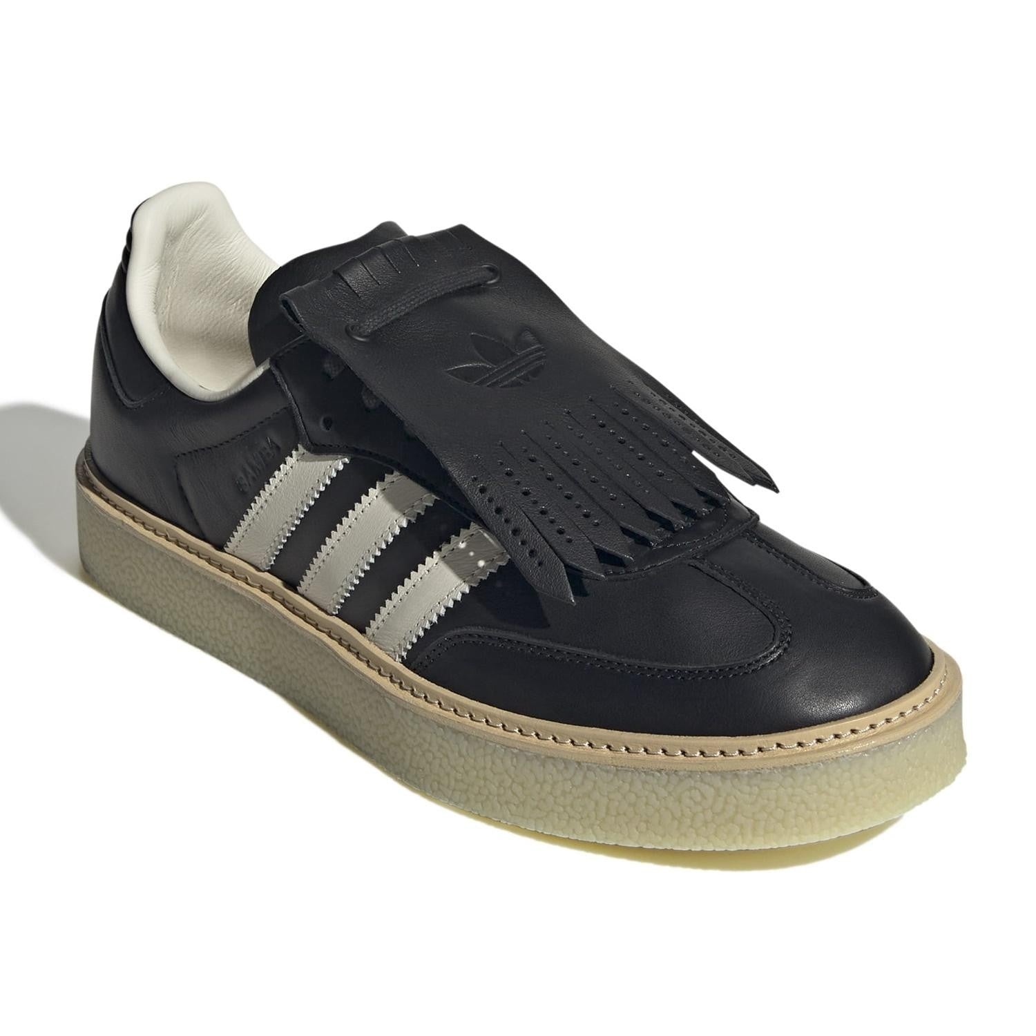 JR0904 adidas Originals Samba Lux Tassels & Crepe Core Black (Men's)