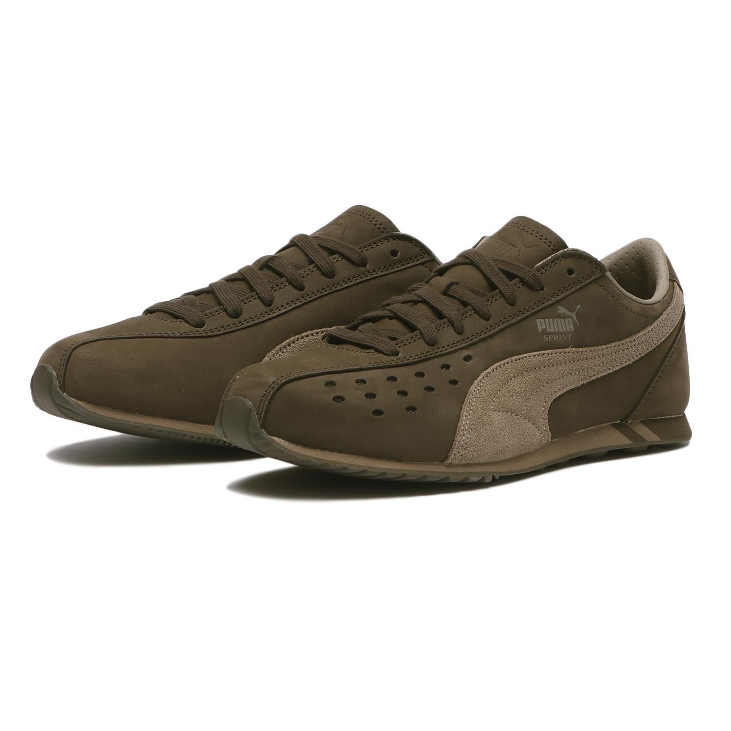 408853-02 Puma Sprint Nuback Chocolate (Men's)