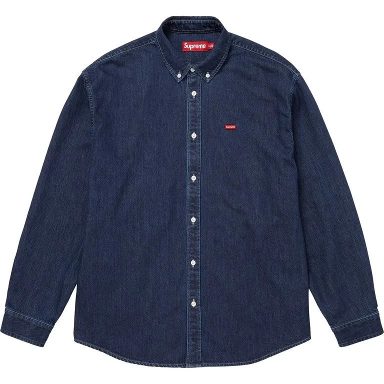 Supreme Small Box Denim Shirt Indigo