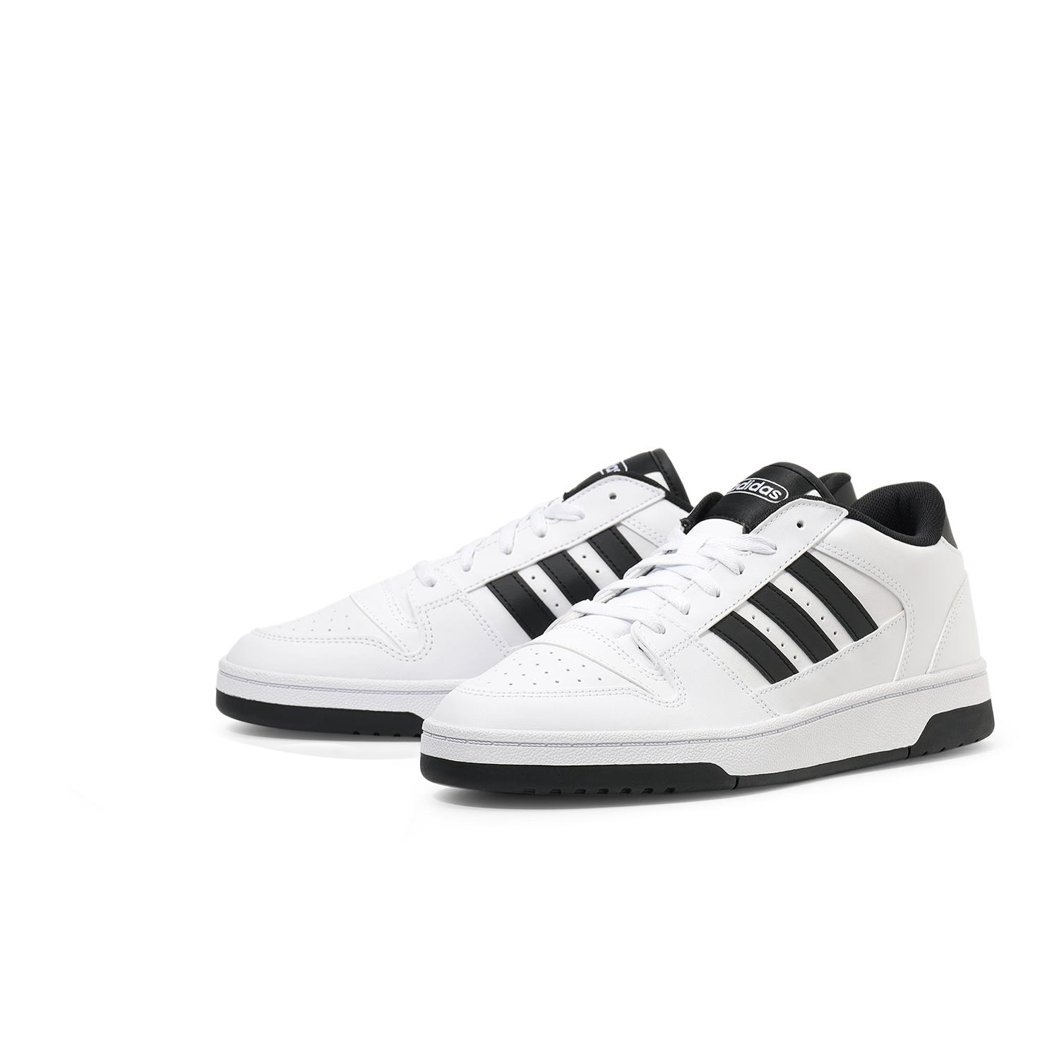 JR3249 Adidas Break Start "Footwear White/Core Black/Footwear White" (Men's)