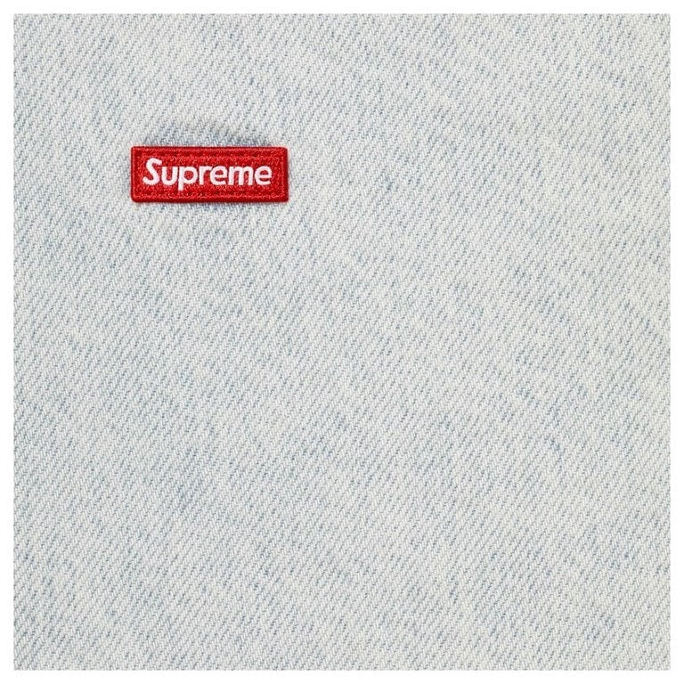 Supreme Small Box Denim Shirt Light Indigo
