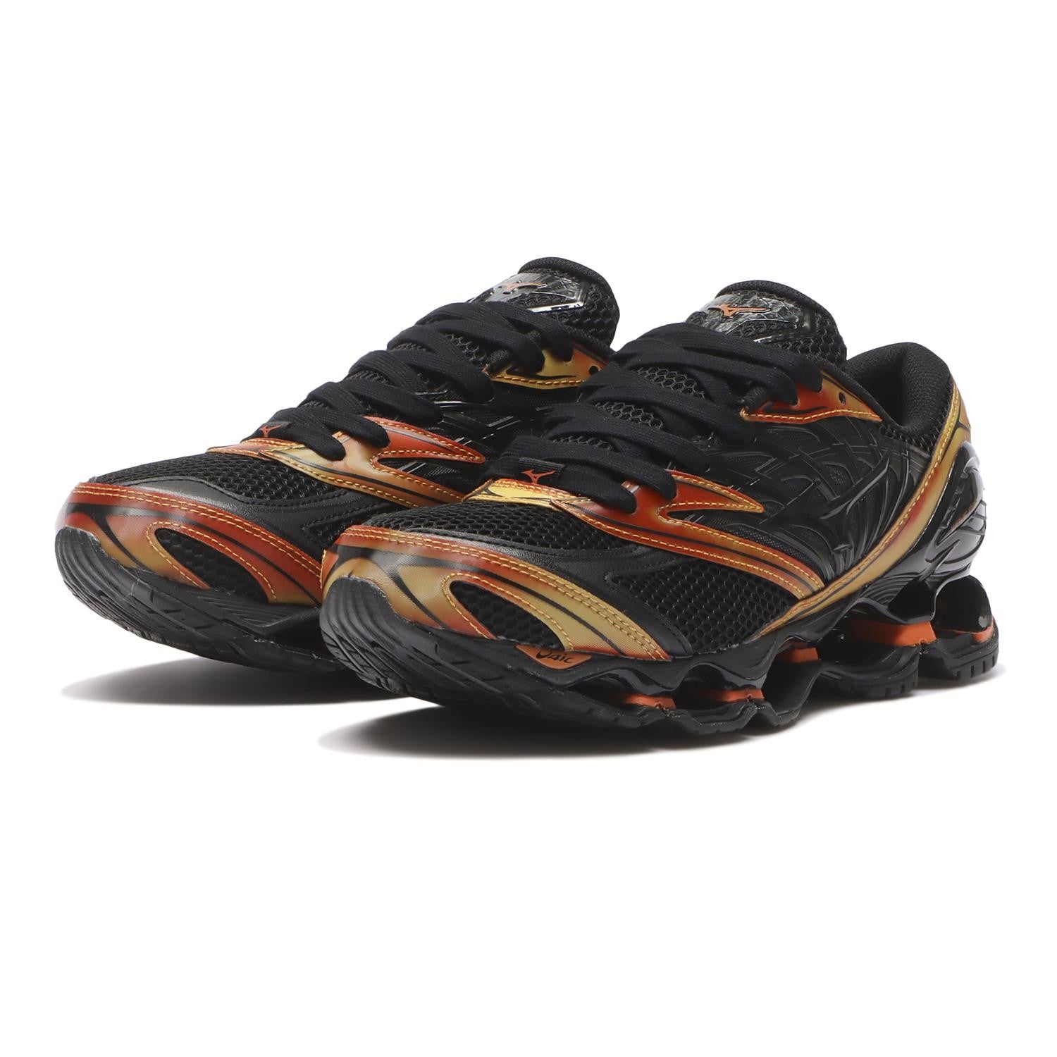D1GA260402 MIZUNOãWAVE PROPHECY LSORANGEBLACK (Men's)