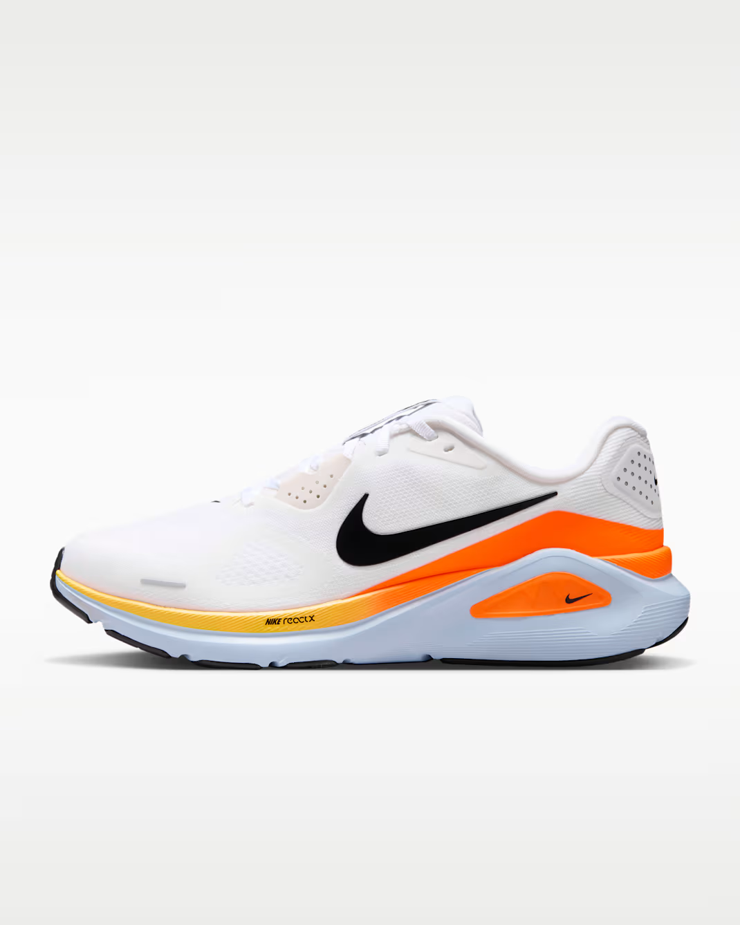 HJ1102-107 Nike Structure 26 White Total Orange (Men's)