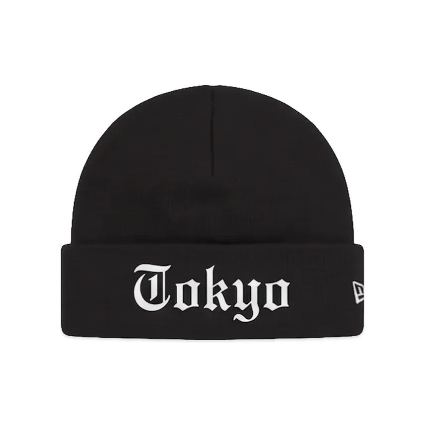 Supreme New Era Shop Beanie (Tokyo) Black