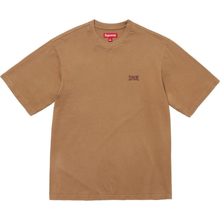 Supreme Warm Up Washed S/S Top Brown