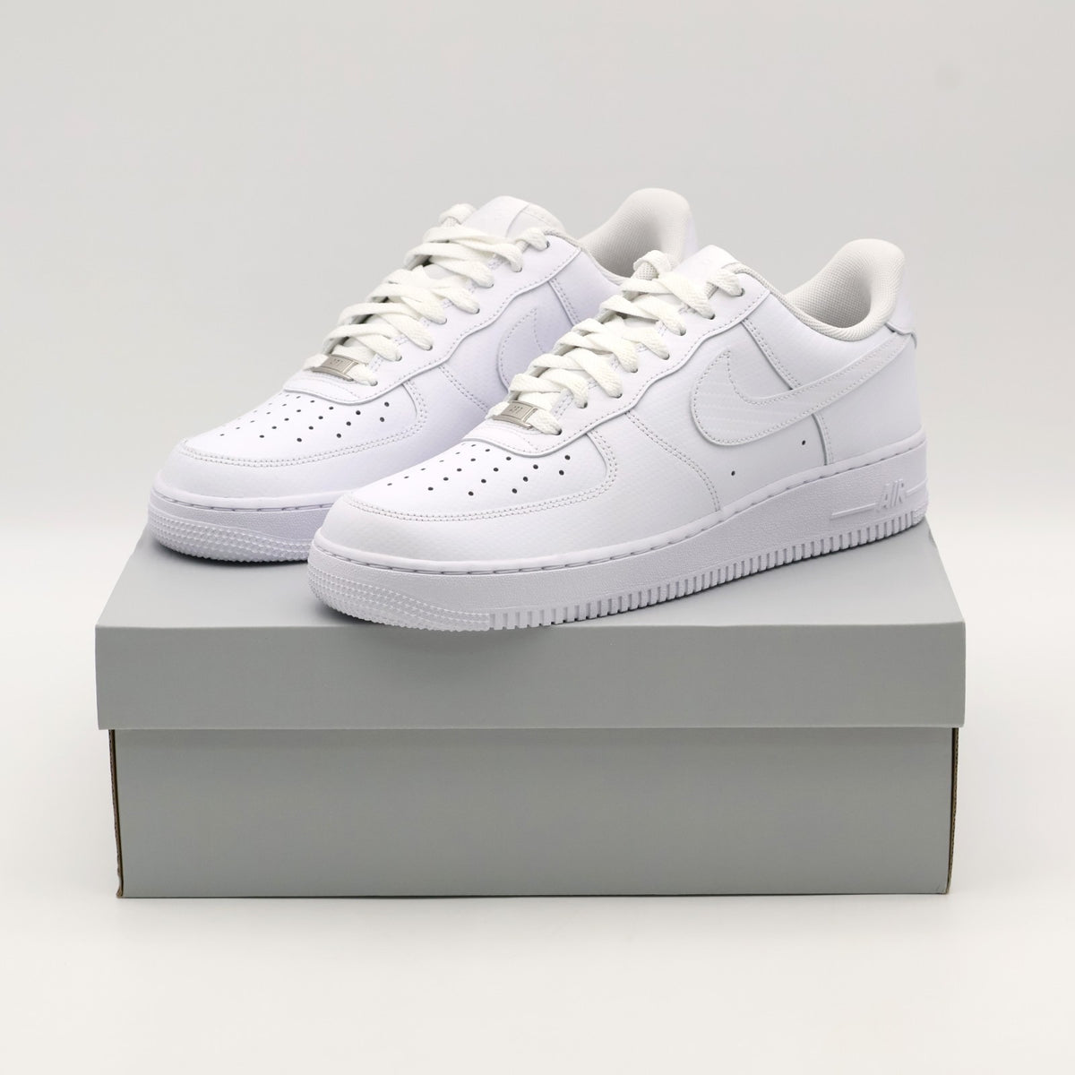 HF2886-100 Nike Air Force 1 Low Carbon Fiber Triple White (Men's)