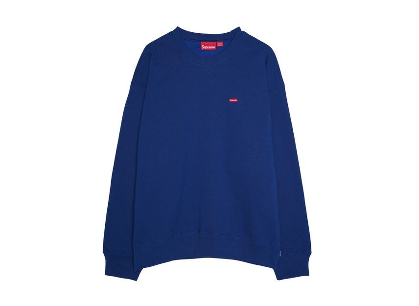 Supreme Small Box Crewneck Dark Royal